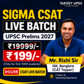 SIGMA CSAT Complete Batch 2027
